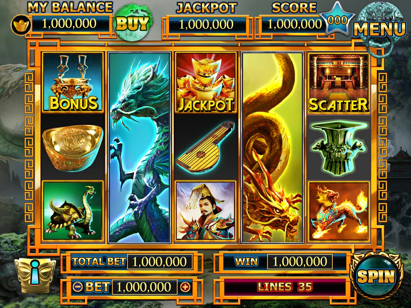 Slot Golden dragon
